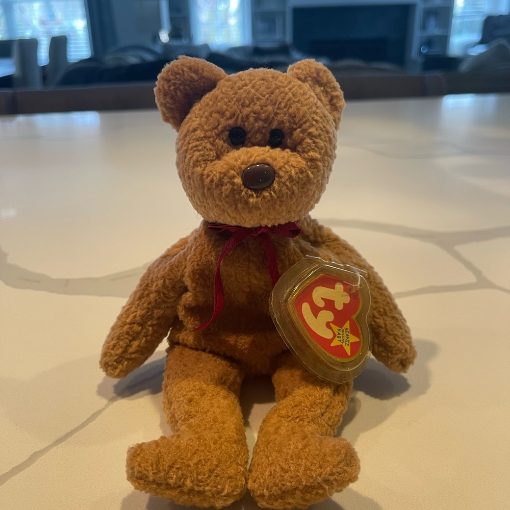 “Curly” Beanie Baby